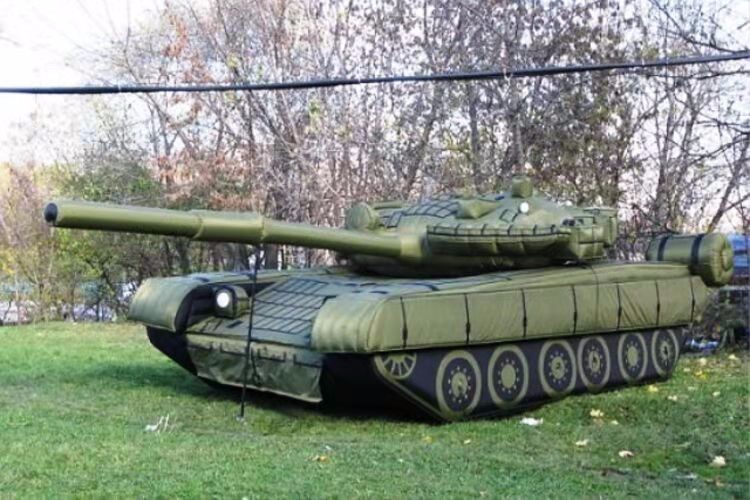 灵川军用充气坦克